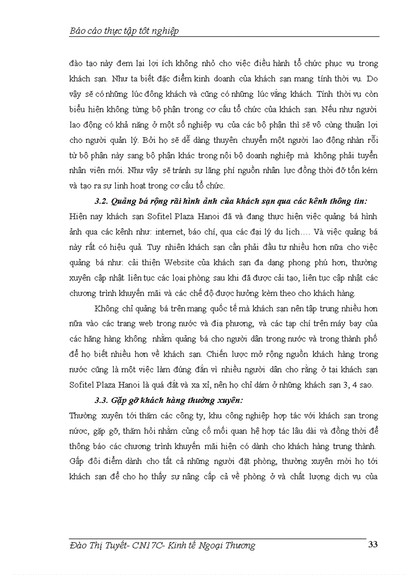 image for page Thực trạng kinh doanh lưu trú của khách sạn Sofitel Plaza Hanoi