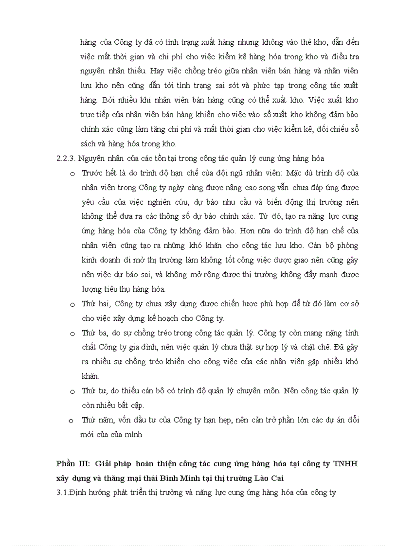 image for page Quản lý cung ứng hàng hóa tại thị trường lào cai của công ty tnhh xây dựng và thương mại thái bình minh 1