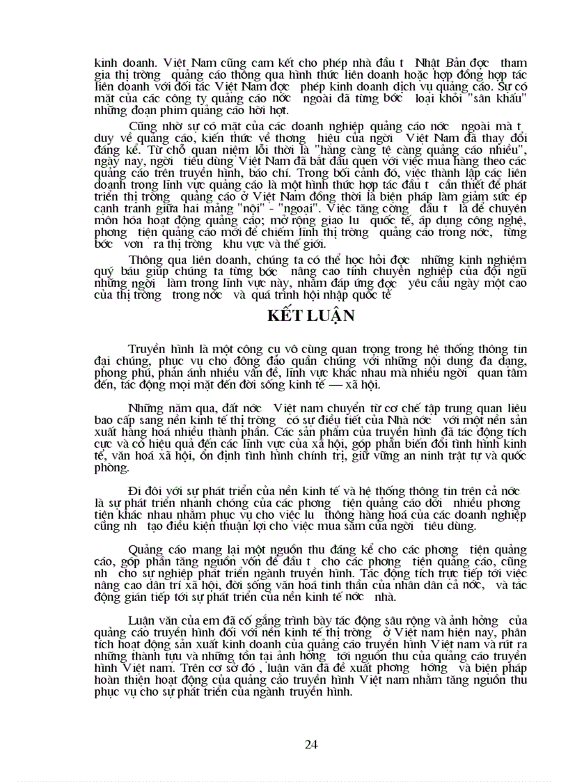 image for page Một số giải pháp chủ yếu nhằm tăng nguồn thu từ quảng cáo để tăng nguồn vốn phát triển của Đài truyền hình Việt Nam trong nền kinh tế thị trường