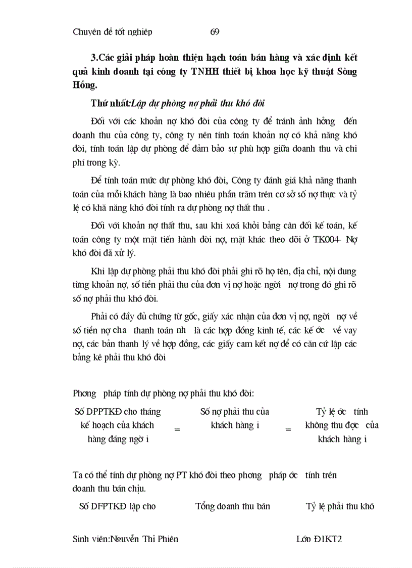 image for page Hoàn thiện kế toán bán hàng và xác định kết quả kinh doanh tại công ty TNHH Thiết bị khoa học kỹ thuật Sông Hồng 1