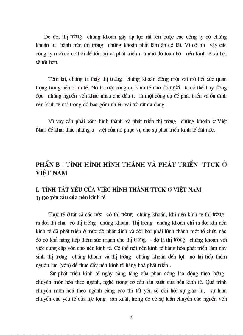 image for page Vai trò của thị trường chứng khoán và sự cần thiết của việc hình thành và phát triển thị trường chứng khoán ở Việt Nam đặc biệt là một số biện pháp tạo ra hàng hoá cho TTCK Việt Nam