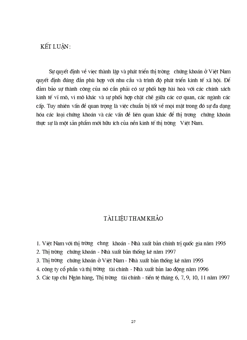 image for page Vai trò của thị trường chứng khoán và sự cần thiết của việc hình thành và phát triển thị trường chứng khoán ở Việt Nam đặc biệt là một số biện pháp tạo ra hàng hoá cho TTCK Việt Nam