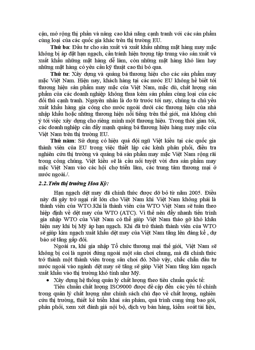image for page Hiệp định rào cản kỹ thuật thách thức đối với hàng dệt may Việt Nam trước ngưỡng cửa gia nhập WTO 1