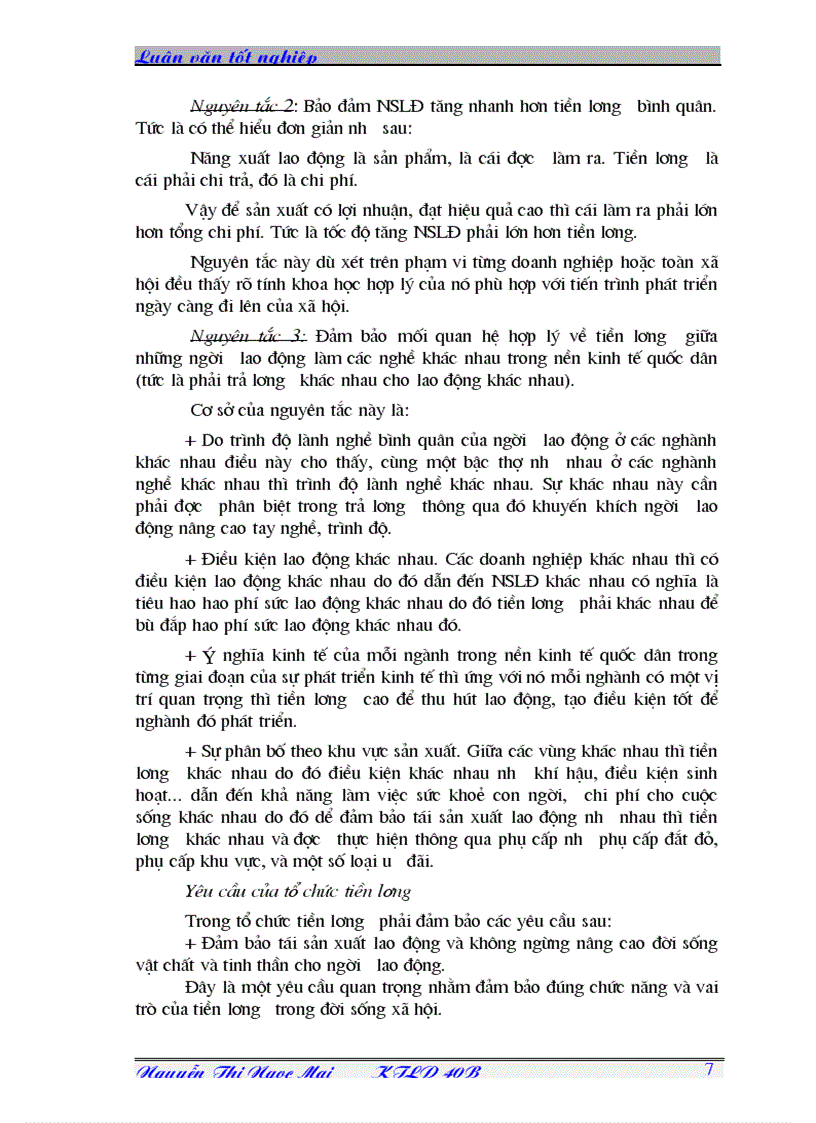 image for page Một số giải pháp hoàn thiện các hình thức trả lương trả thưởng ở Công ty May Chiến Thắng