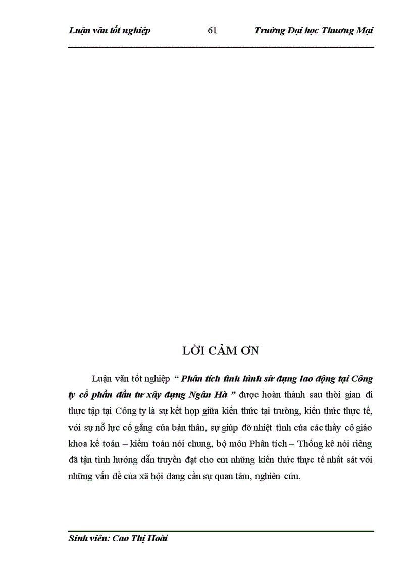 image for page Phân tích thống kê tình hình sử dụng lao động tại công ty cổ phần đầu tư Xây Dựng Ngân Hà 1