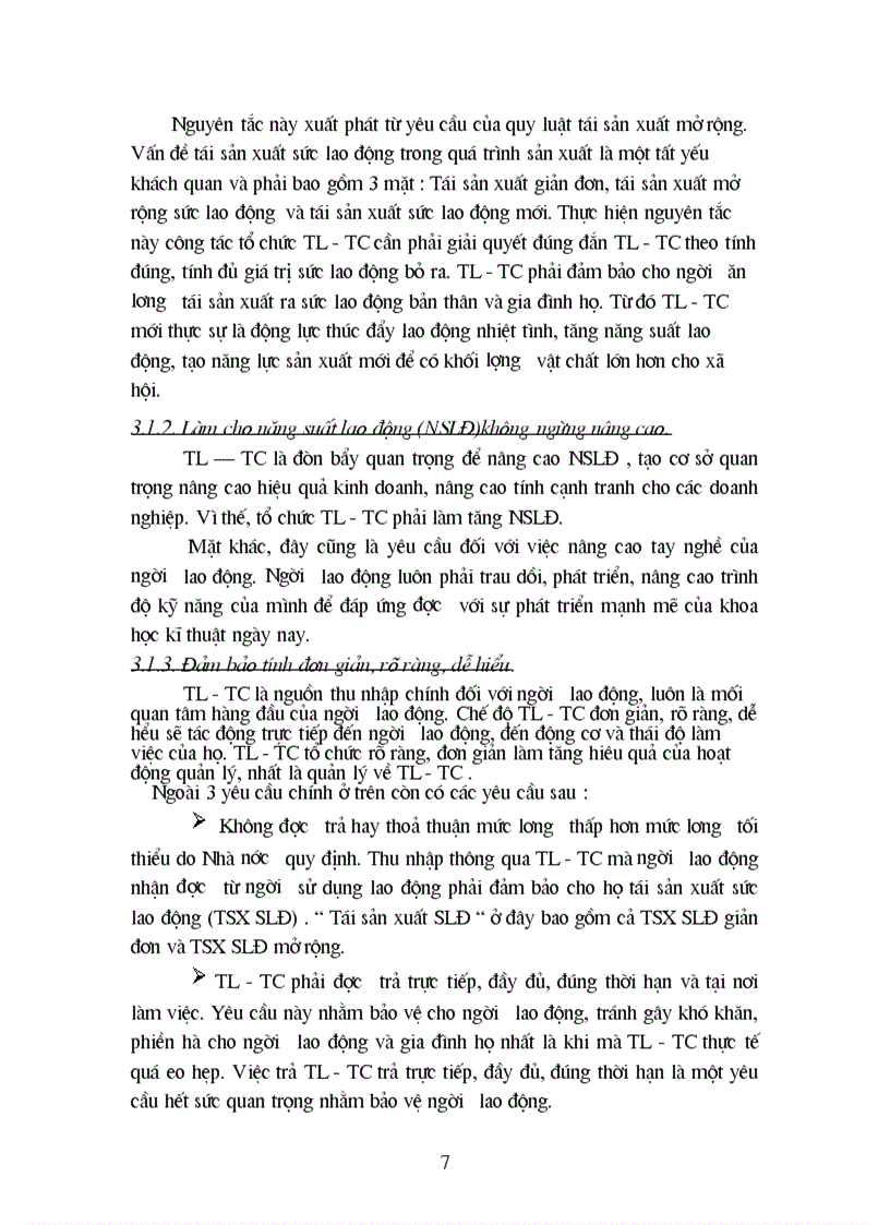 image for page Sự vận dụng những yêu cầu và nguyên tắc tổ chức trả công lao động trong nền kinh tế thị trường ở Việt Nam 1