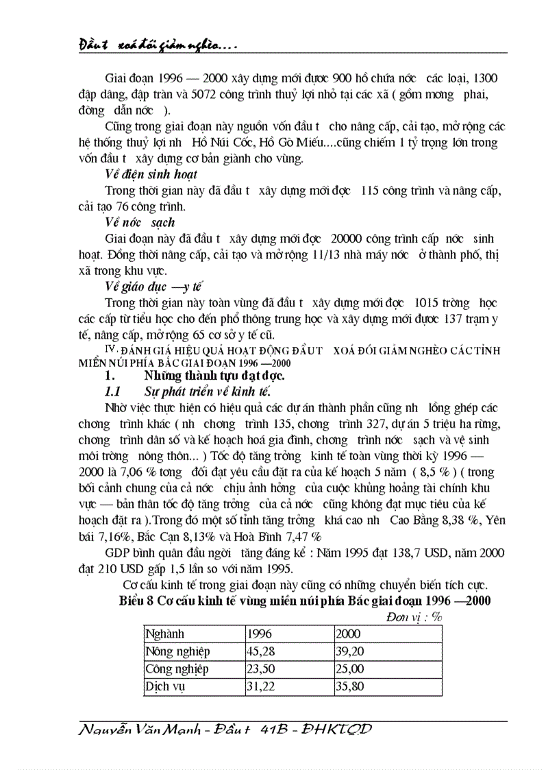 image for page Đầu tư xoá đói giảm nghèo các tỉnh miền núi phía Bắc thực trạng và giải pháp