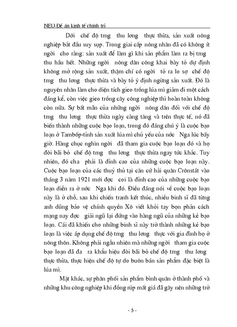 image for page Chính sách kinh tế mới của Lênin và vận dụng nó ở Việt Nam 1