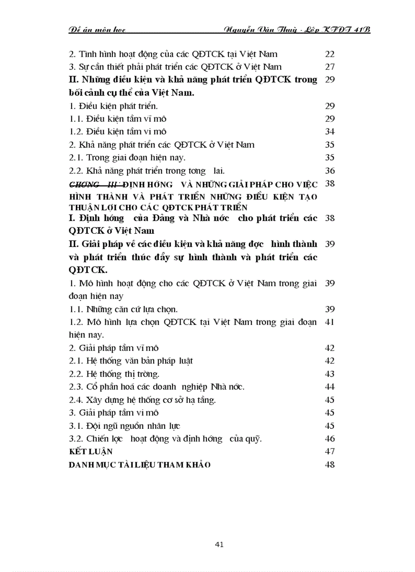 image for page Điều kiện và khả năng phát triển các QĐTCK ở VN trong giai đoạn hiện nay