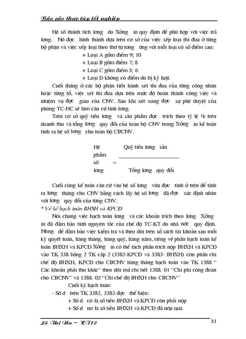 image for page Kế toán tiền lương và các khoản trích theo tiền lương tại Xưởng in Cục Chính trị Tổng cục công nghiệp quốc phòng và kinh tế 1