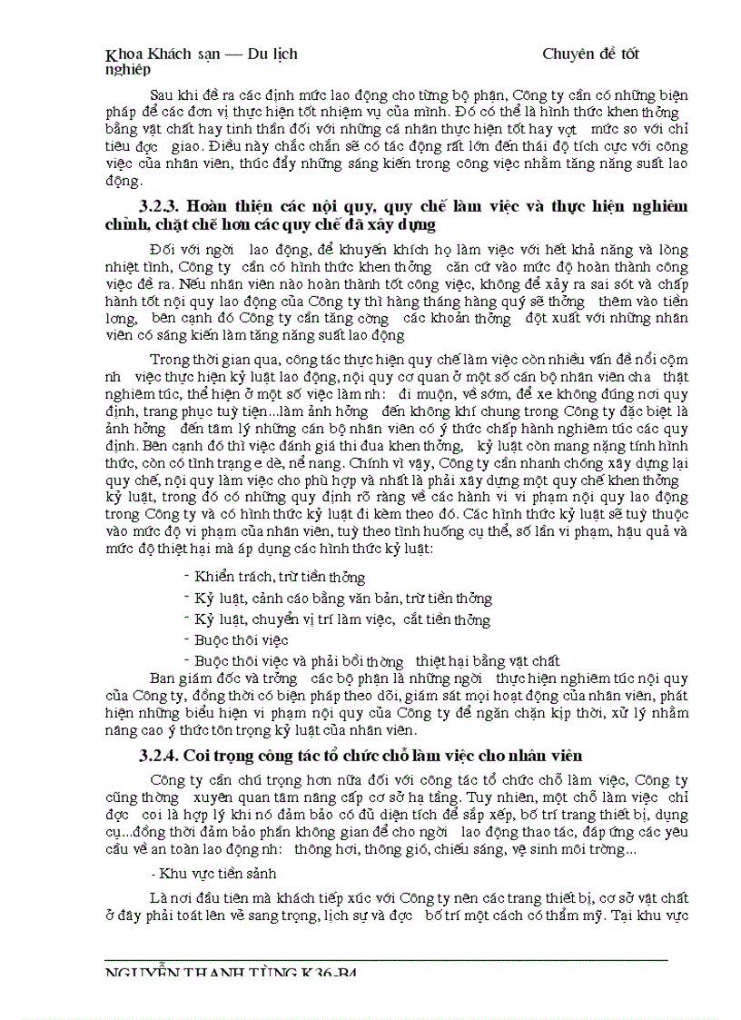 image for page Thực trạng về công tác tổ trí và sử dụng lao động tại Công ty cổ phần du lịch Bưu điện