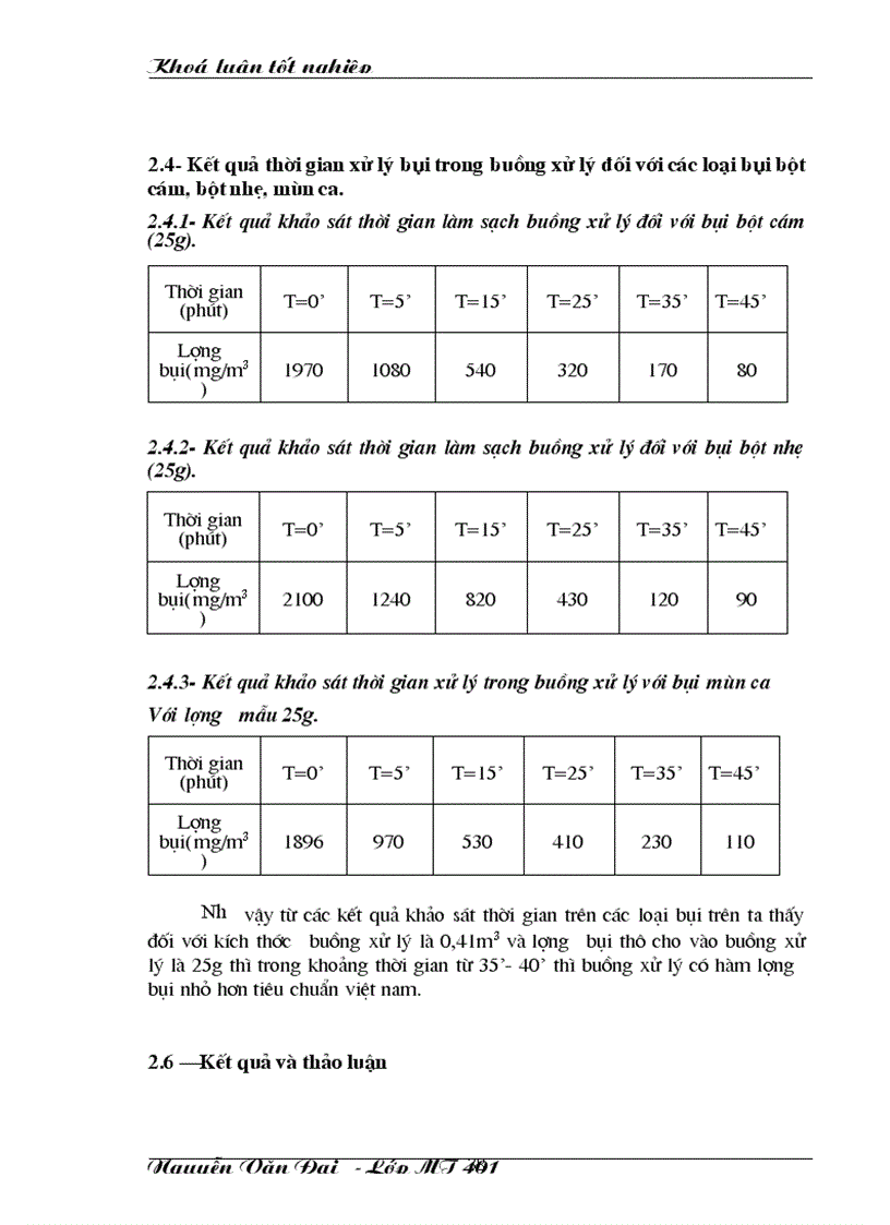 image for page Tách bụi làm sạch khí bằng xiclon và túi lọc