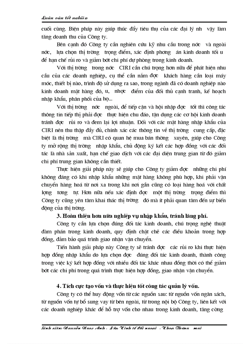 image for page Một số giải pháp nhằm nâng cao hiệu quả hoạt động nhập khẩu ở Công ty Quan hệ quốc tế Đầu tư sản xuất CIRI 1