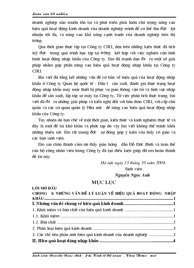image for page Một số giải pháp nhằm nâng cao hiệu quả hoạt động nhập khẩu ở Công ty Quan hệ quốc tế Đầu tư sản xuất CIRI 1