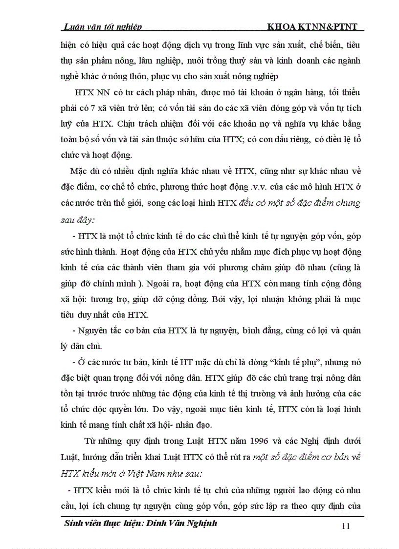 image for page Thực trạng và giải pháp đổi mới HTX nông nghiệp theo Luật ở tỉnh Nam Định