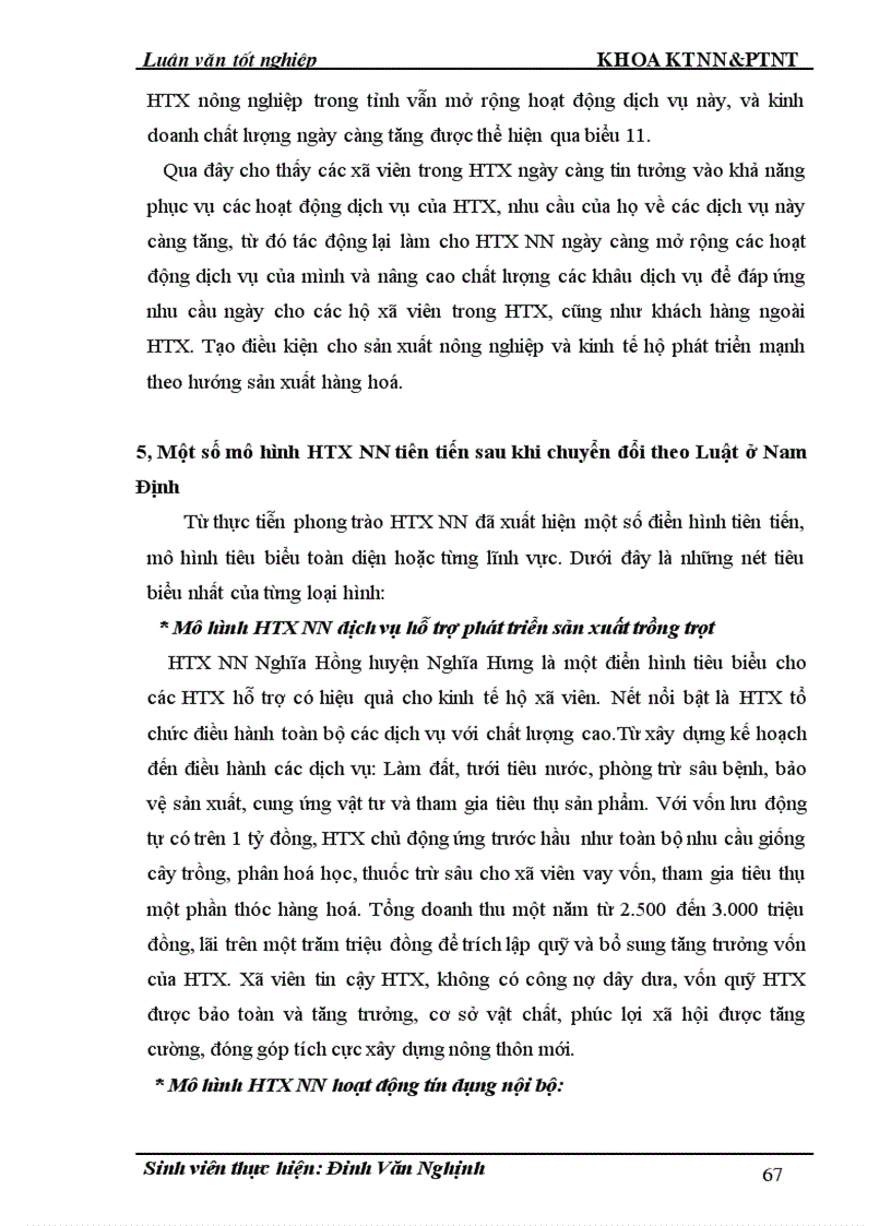 image for page Thực trạng và giải pháp đổi mới HTX nông nghiệp theo Luật ở tỉnh Nam Định