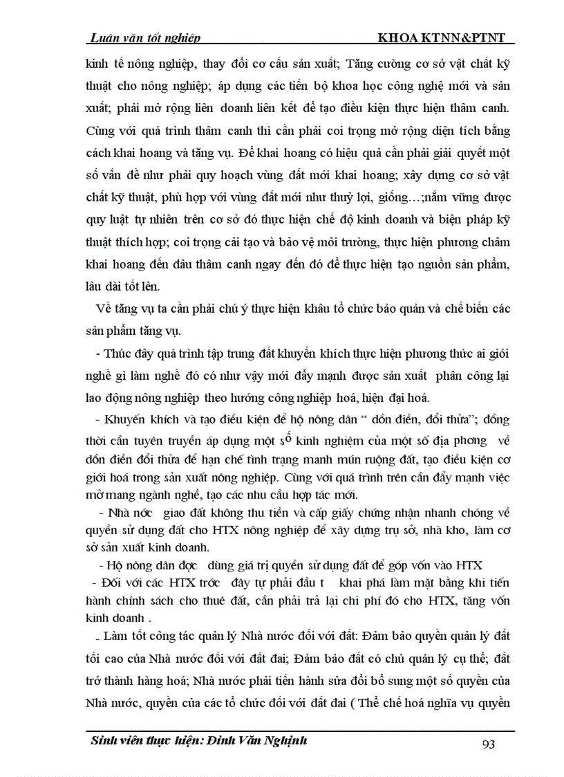 image for page Thực trạng và giải pháp đổi mới HTX nông nghiệp theo Luật ở tỉnh Nam Định