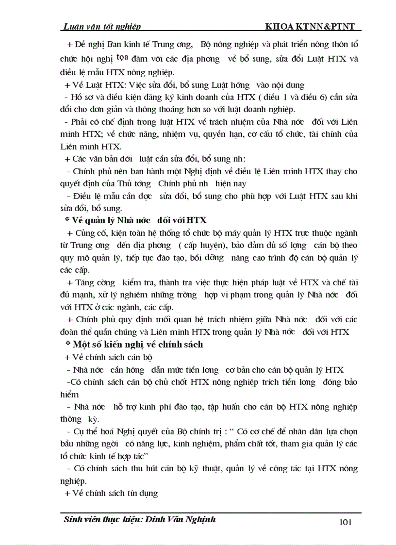 image for page Thực trạng và giải pháp đổi mới HTX nông nghiệp theo Luật ở tỉnh Nam Định