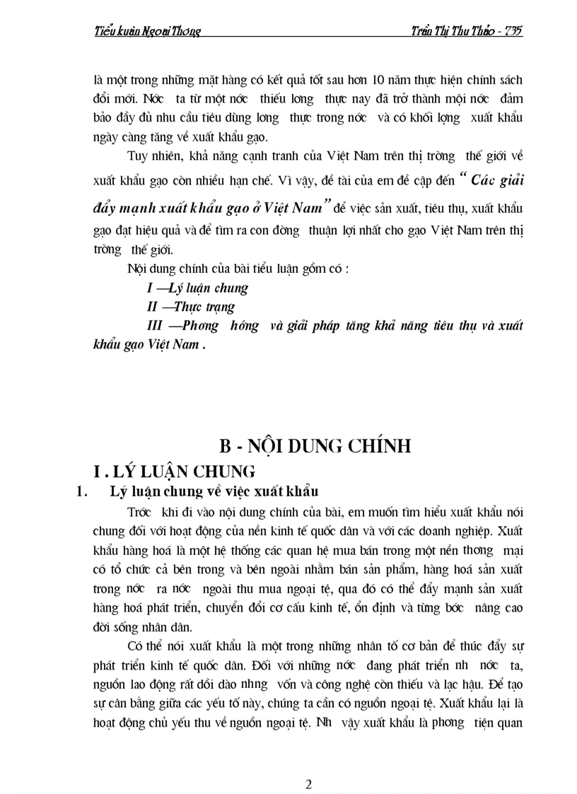 image for page Các giải đẩy mạnh xuất khẩu gạo ở Việt Nam