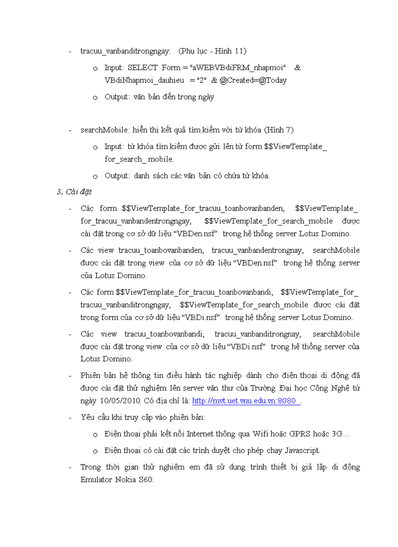 image for page Hệ thông tin điều hành tác nghiệp dành cho điện thoại di động