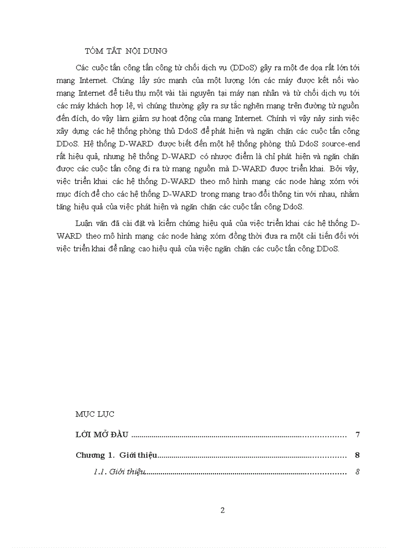 image for page Triển khai các hệ thống d ward theo mô hình mạng các node hàng xóm 1