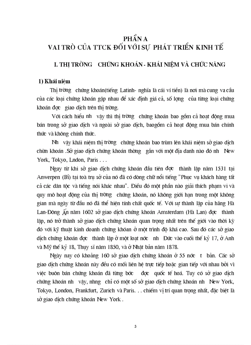 image for page Vai trò của thị trường chứng khoán và sự cần thiết của việc hình thành và phát triển thị trường chứng khoán ở Việt Nam đặc biệt là một số biện pháp tạo ra hàng hoá cho TTCK Việt Nam 1