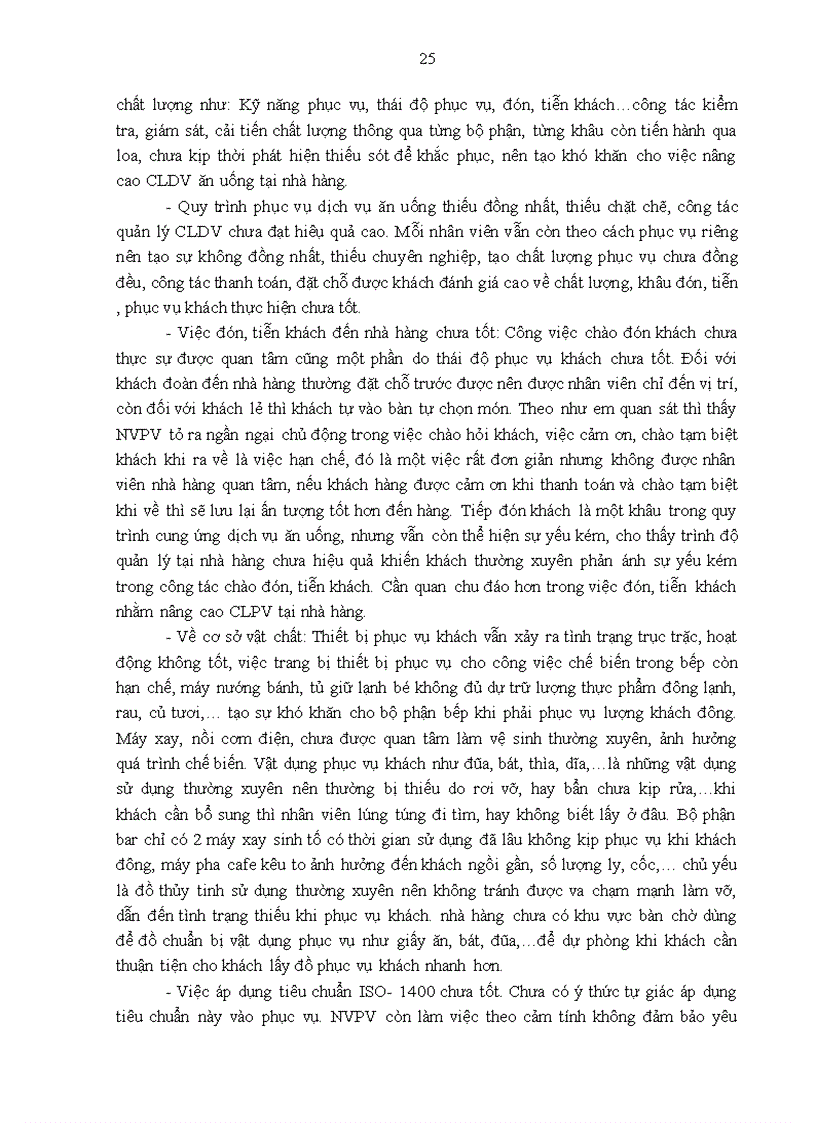 image for page Giải pháp nâng cao chất lượng dịch vụ ăn uống tại nhà hàng Eresson beer