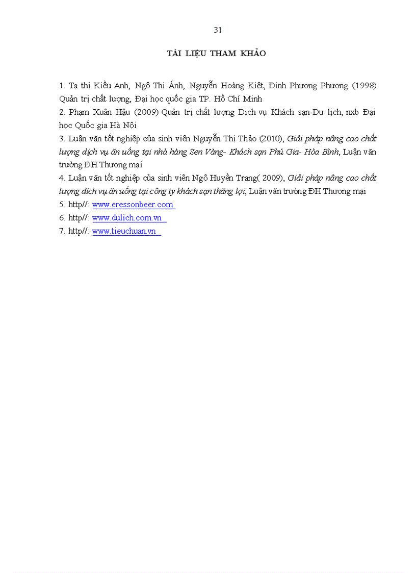 image for page Giải pháp nâng cao chất lượng dịch vụ ăn uống tại nhà hàng Eresson beer