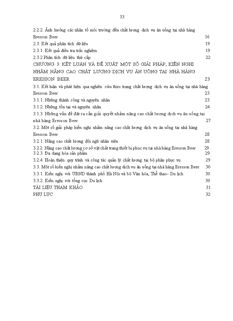 image for page Giải pháp nâng cao chất lượng dịch vụ ăn uống tại nhà hàng Eresson beer