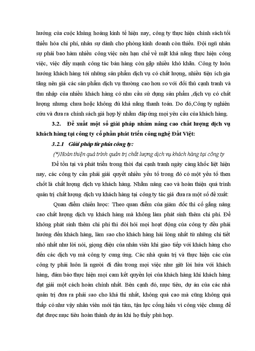 image for page Giải pháp nâng cao chất lượng dịch vụ khách hàng của công ty cổ phần phát triển công nghệ Đất Việt