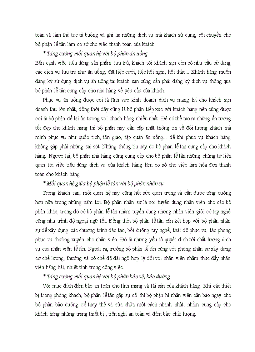 image for page Giải pháp nâng cao chất lượng dịch vụ lễ tân tại Công ty cổ phần khách sạn Sông Nhuệ 1