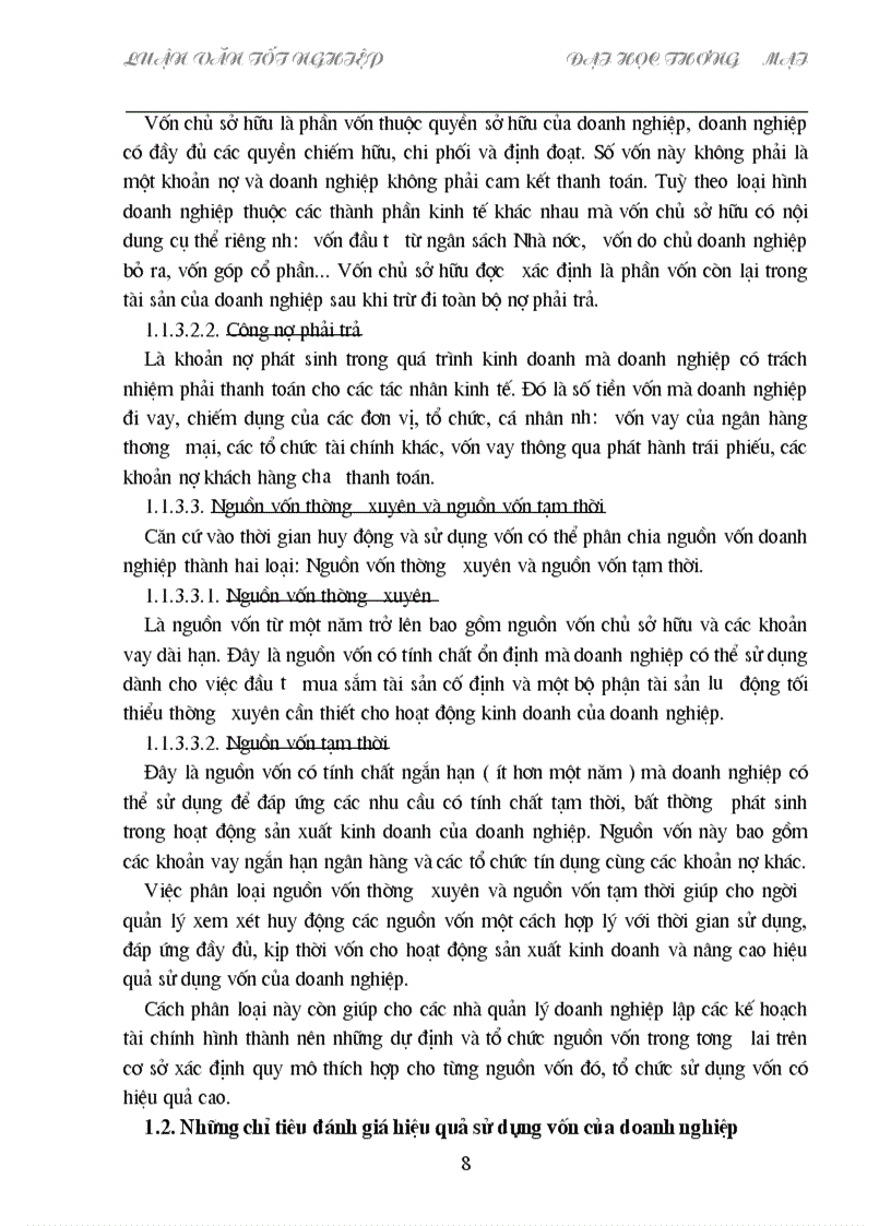 image for page Một số biện pháp nhằm nâng cao hiệu quả sử dụng vốn của Công ty Tư vấn đầu tư và Thương mại