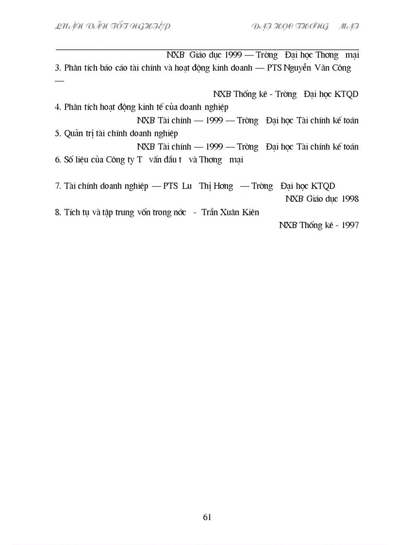 image for page Một số biện pháp nhằm nâng cao hiệu quả sử dụng vốn của Công ty Tư vấn đầu tư và Thương mại