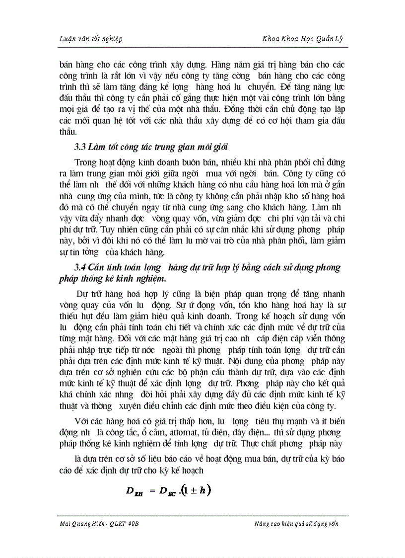 image for page Một số giải pháp nâng cao hiệu quả huy động và sử dụng vốn ở công ty TNHH thiết bị điện AC 1