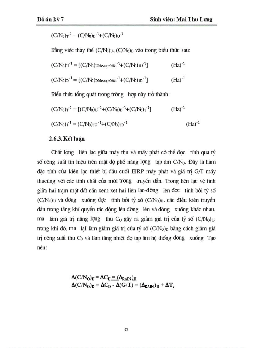 image for page Phân tích tuyến liên lạc trong thông tin vệ tinh