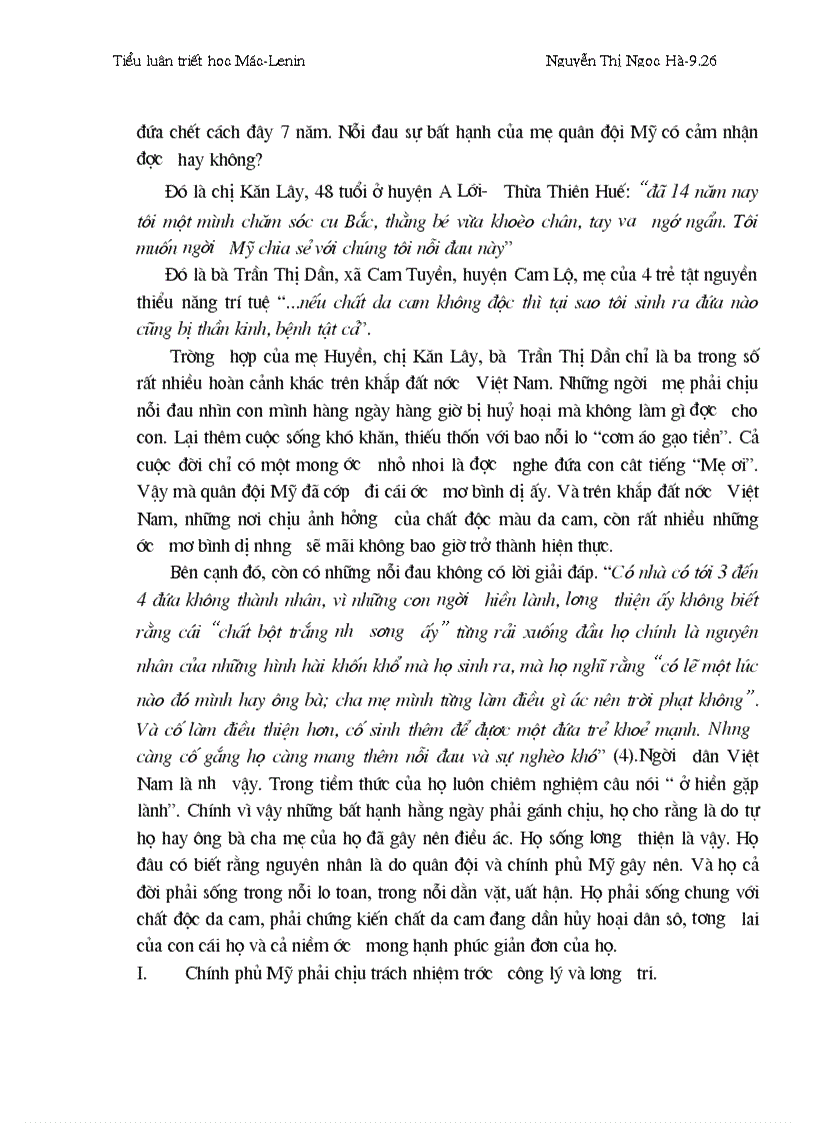 image for page Chất độc da cam dioxin sau chiến tranh