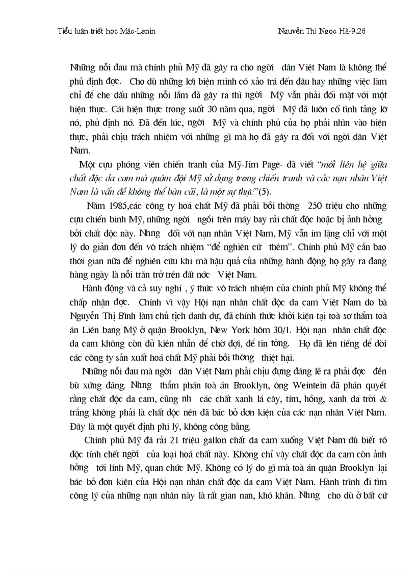 image for page Chất độc da cam dioxin sau chiến tranh