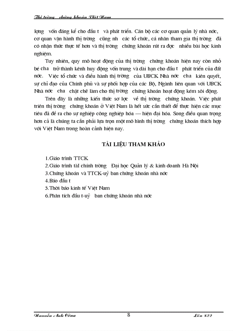 image for page Định hướng và những giải pháp cho TTCK Việt Nam