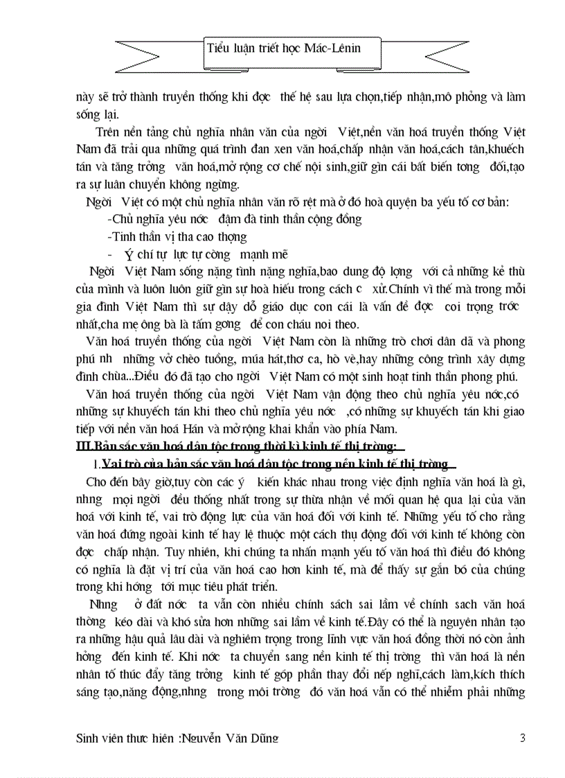 image for page Giữ gìn và phát huy bản sắc dân tộc trong thời kỳ kinh tế thị trường