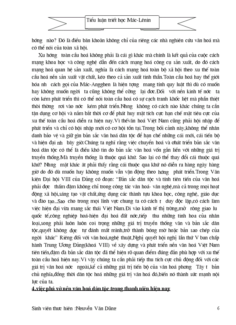 image for page Giữ gìn và phát huy bản sắc dân tộc trong thời kỳ kinh tế thị trường