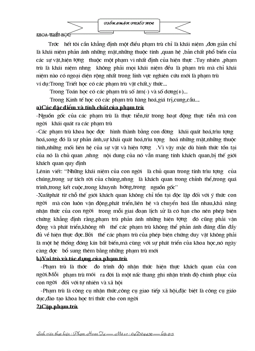 image for page Vận dụng cặp phạm trù nhân quả phân tích vấn đề Sinh viên đi làm thêm 1