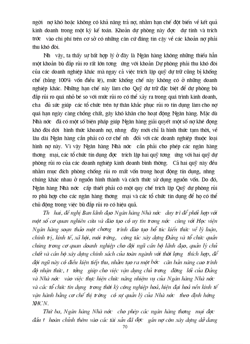 image for page Quá hạn và những giải pháp nhằm ngăn ngừa hạn chế và xử lý nợ quá hạn trong kinh doanh tín dụng của các ngân hàng thương mại