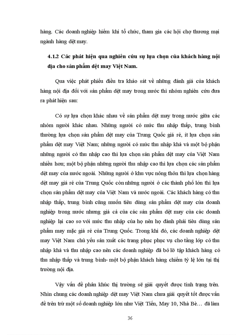 image for page Phương pháp nghiên cứu và các kết quả phân tích thực trạng về sự lựa chọn của khách hàng nội địa cho sản phẩm dệt may Việt Nam