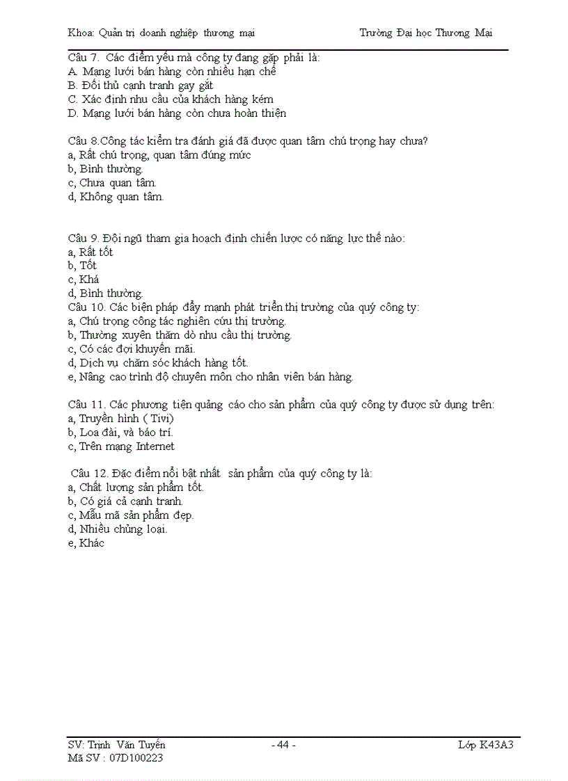 image for page Phân tích TOWS chiến lược phát triển thị trường của Công ty T P