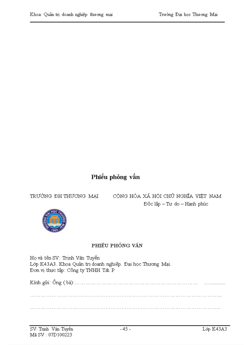 image for page Phân tích TOWS chiến lược phát triển thị trường của Công ty T P