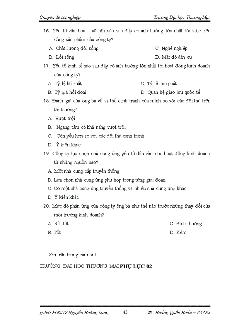 image for page Phân tích TOWS chiến lược phát triển thị trường của công ty TNHH nhà nước một thành viên thực phẩm Hà Nội 1