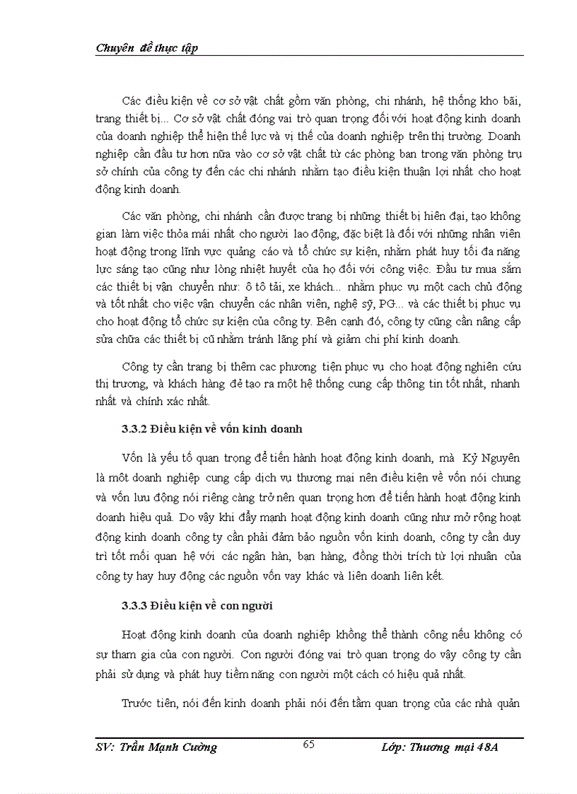 image for page Thúc đẩy hoạt động kinh doanh của ở Công ty cổ phần Quảng cáo và Tổ chức Sự kiện Kỷ Nguyên 1