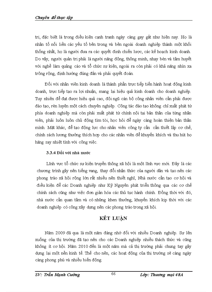 image for page Thúc đẩy hoạt động kinh doanh của ở Công ty cổ phần Quảng cáo và Tổ chức Sự kiện Kỷ Nguyên 1