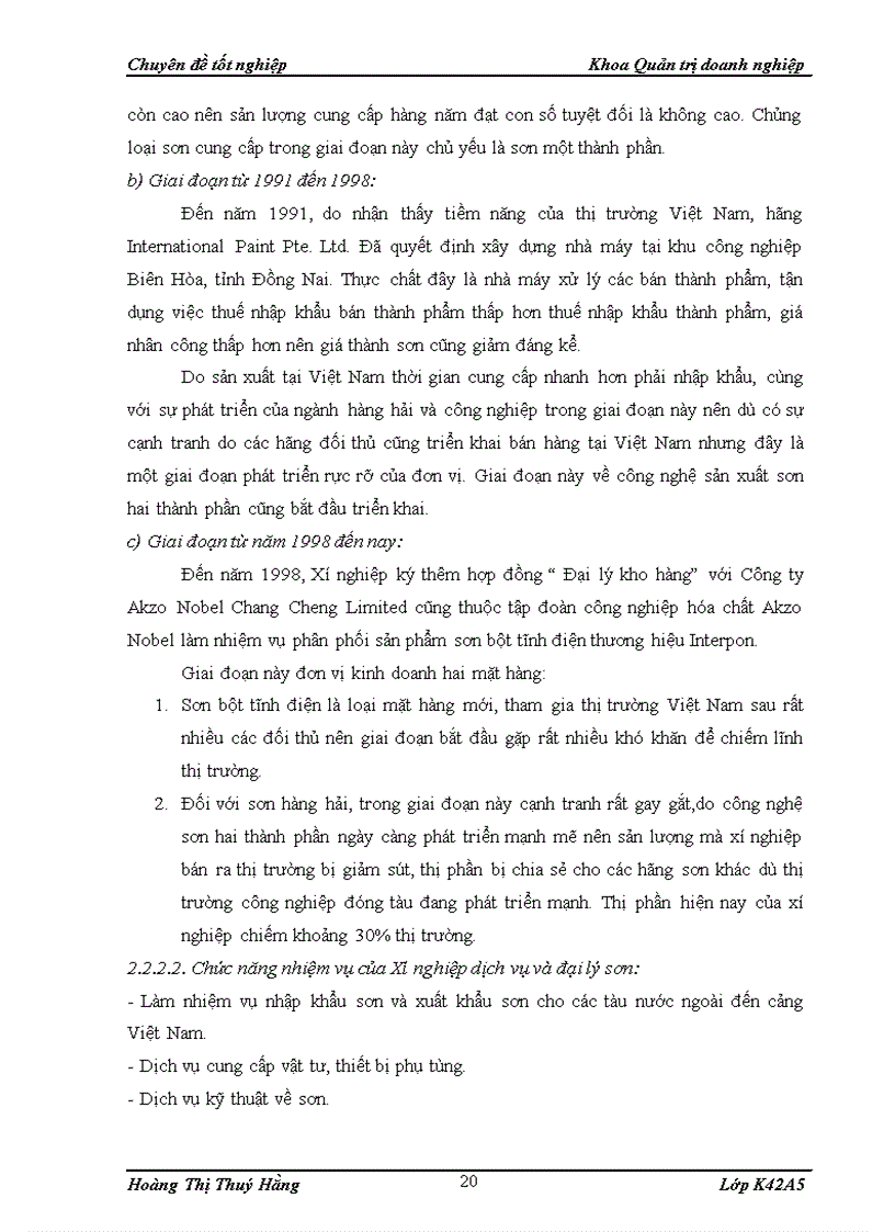 image for page Các giải pháp phát triển mạng lưới bán hàng sản phẩm sơn trên thị trường Hải Phòng của Xí nghiệp dịch vụ và đại lý sơn thuộc Công ty cổ phần vận tải biển Việt Nam 1