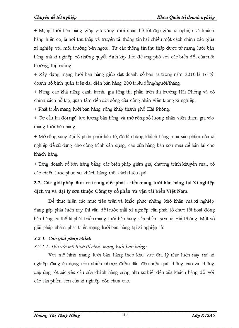 image for page Các giải pháp phát triển mạng lưới bán hàng sản phẩm sơn trên thị trường Hải Phòng của Xí nghiệp dịch vụ và đại lý sơn thuộc Công ty cổ phần vận tải biển Việt Nam 1